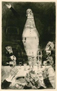 Mr Pickwick hält seine berühmte Rede von Charles Dana Gibson