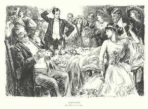 Versuchung, kurz bevor es zu spät ist von Charles Dana Gibson