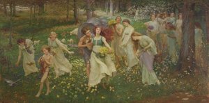 Der Fortschritt des Frühlings, 1905