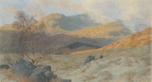 Raureif, Nebeliger Morgen: Glen Lyon