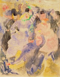 Zeichnung für Zolas Nana, 1915-16