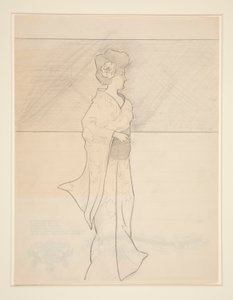 Japanische Dame von Charles Demuth