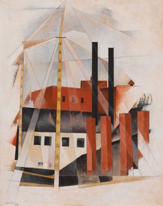 Urlaub des Klaviermovers von Charles Demuth