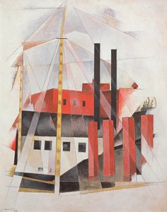 Urlaub der Klavierträger, 1919 von Charles Demuth