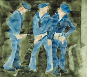 Drei Matrosen von Charles Demuth