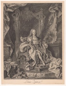 Porträt von Ludwig XV. von Frankreich