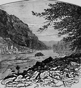 Der Untere Canyon, 1883 von Charles E. H. Bonwill