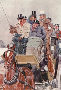 Illustration für Die Pickwickier von Charles Dickens