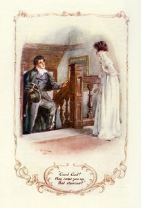 Guter Gott! Wie kamen Sie diese Treppe hinauf? (Illustration) von Charles Edmund Brock