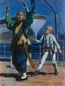 Wenn ich die Pistole so halte, wird sie sicher losgehen, wenn du Tricks versuchst von Charles Edmund Brock