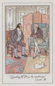 Illustration für Emma von Jane Austen von Charles Edmund Brock