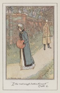 Illustration für Emma von Jane Austen von Charles Edmund Brock
