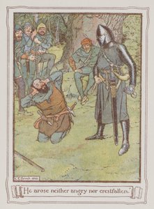 Illustration für Ivanhoe von Sir Walter Scott von Charles Edmund Brock