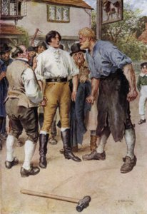 Illustration für The Broad Highway a Romance of Kent von Charles Edmund Brock