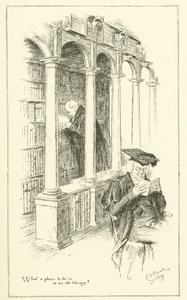 Illustration für Die Essays von Elia von Charles Lamb (Stich) von Charles Edmund Brock