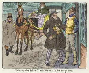 Illustration für die Pickwick-Papiere von Charles Edmund Brock