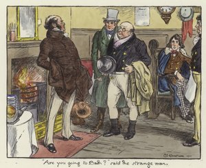 Illustration für die Pickwick Papers von Charles Edmund Brock
