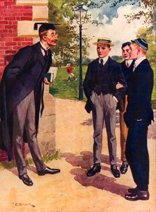 Leben an der öffentlichen Schule von Charles Edmund Brock