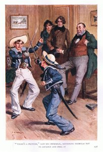Da ist ein Bild, sagte Mr. Crummles und deutete Nicholas an, nicht weiterzugehen und es zu verderben
