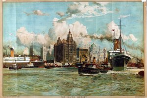 Der Fluss Mersey, aus der Serie 