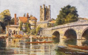Fluss Themse: Henley on Thames von Charles Edwin Flower