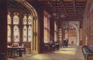 Die Aye Division Lobby, House of Commons von Charles Edwin Flower