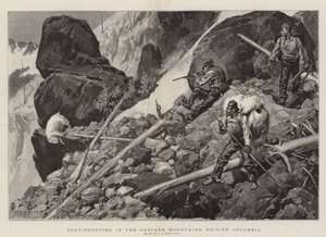 Ziegenjagd in den Cascade Mountains, British Columbia