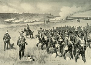 Die City of London Imperial Volunteers bei Doornkop am 29. Mai, 1901