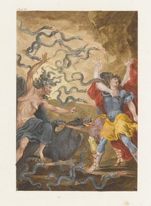 Illustration zum Roman Der Tempel von Gnidos Le Temple de Gnide von Montesquieu, 1794