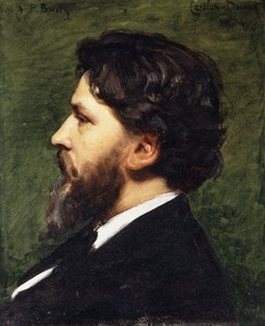 Porträt von Phillipe Burty, 1874
