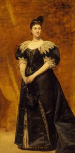 Mrs. William Astor Caroline Webster Schermerhorn, 1831-1908, 1890