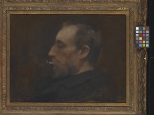 Porträt eines Mannes von Charles Emile Auguste Carolus Duran