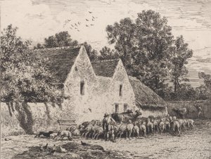 Ein Bauernhof, 1864