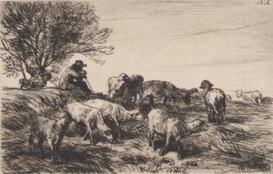 Schafherde, 1864