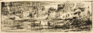 Landschaft von Charles Emile Jacque