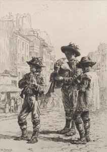 Pifferaris, 1864 von Charles Emile Jacque