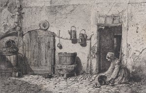 Putzfrau, 1844