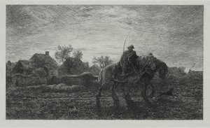 Der Morgen von Charles Emile Jacque