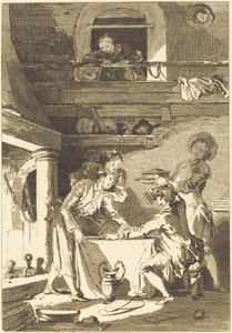 Der Aalpastete von Charles Emmanuel Patas after Jean Honoré Fragonard