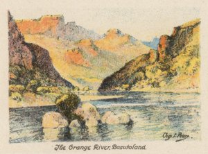 Südafrika: Der Oranje-Fluss, Basutoland von Charles Ernest Peers