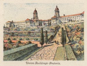 Südafrika: Union Buildings, Pretoria von Charles Ernest Peers