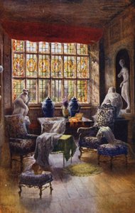 Knole House: Cartoon-Galerie, Fenster von Charles Essenhigh Corke