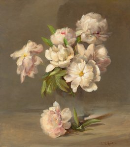 Pfingstrosen in einer Vase von Charles Ethan Porter