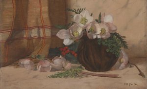 Stillleben mit Rosen von Charles Ethan Porter
