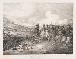 Überquerung des Iagliomento, frühes 19. Jahrhundert von Charles Etienne Pierre Motte