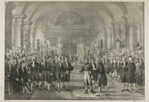 Napoleon in der Abgeordnetenkammer, aus dem politischen und militärischen Leben Napoleons