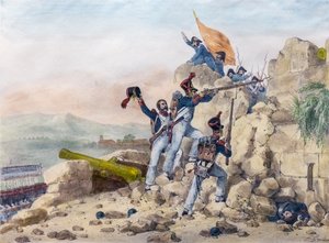 Die Kapitulation von Ciudad Rodrigo, Spanien