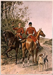 Das Rendez-Vous, graviert von Rougeron-Vignerot, 1892 von Charles Fernand de Condamy
