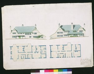 Haus zu bauen in Gartmel Fell Gillhead, Windermere für J.W. Buckley Esquire, 1899 von Charles Francis Annesley Voysey