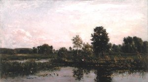 Eine Biegung des Flusses Oise